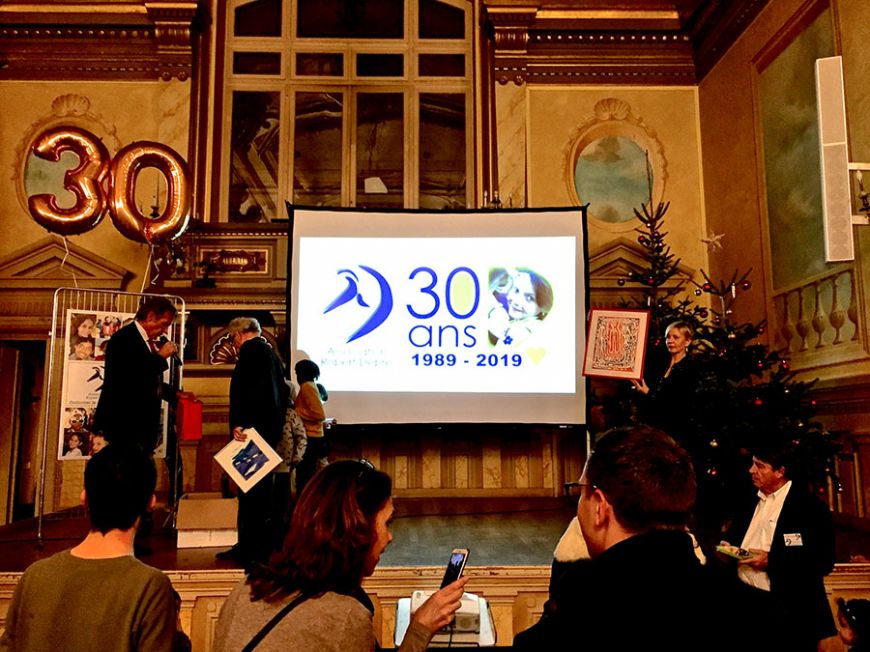 30ème anniversaire de l'association Photos © DR Association Robert-Debré
Charlotte Antheaume - Francisco Batista - Camille Creux