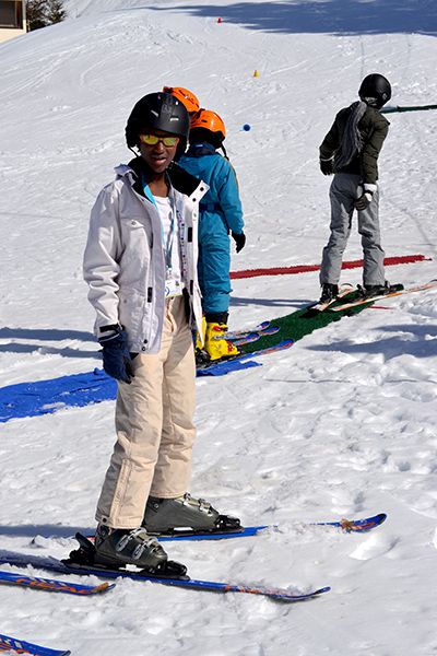 Au cours de ski 